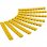 Goobay Marqueur de Câble 4mm Jaune Pack 90 Unités