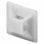 Goobay Base Adhesiva para Bridas de 20x20 mm Blanca Pack 100 Unidades