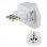 Goobay Adaptador Entrada Schuko tipo F a Clavija Italiana