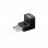 Goobay Adaptador Acodado USB 2.0 Macho/Hembra Negro