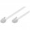 Goobay Câble Téléphonique RJ11 6P4C Mâle/Mâle 15m Blanc