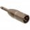 Goobay Adaptador XLR Mono a Jack 6.35mm Macho/Macho Gris