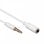Goobay Cable Extensor Jack 3.5mm 4 pines Macho/Hembra 3m Blanco