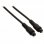 Cavo audio ottico Goobay Toslink maschio/maschio 1 m Nero