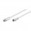 Goobay Câble Coaxial Antenne vers Connecteur F Mâle/Mâle 2,5 m Blanc