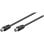Câble d'antenne coaxial Goobay 15m noir