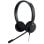 Auriculares Jabra Evolve 20 Duo com fio USB para escritório/call center com Cancelamento de Ruído e microfone, pretos