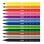 Milan Boite de 12 Feutres Pointe Fine 2mm Couleurs Assorties
