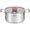 Tefal G720S604 Set Optispace 4 Piezas Sartenes 24cm/28cm + Cacerolas 18/20 cm + Tapas