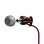 Sennheiser Momentum In-Ear Auriculares Compatibles con Samsung Negro/Rojo