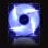 Unykach Ventilador 120x120mm LED Azul