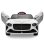 Playkin Coche Eléctrico con Licencia Oficial Bentley 12V Blanco