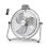 Ventoinha Industrial de Chão Orbegozo PWM 2147 120W 45cm 3 Velocidades Comando Oscilante