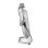 Ventoinha Industrial de Chão Orbegozo PWM 2147 120W 45cm 3 Velocidades Comando Oscilante