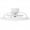 Orbegozo CP 10035 Ventilador de Techo Box Fan con Luz LED