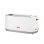 Broodrooster Ufesa TT7375 2 lange brede sleuven 1400 W 7 bruiningsstanden Ontdooifunctie Grijs rood wit