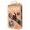 Wraps Auriculares Talk Denim Tela Trenzada Azul Vaquero