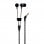 Wraps Auriculares Talk Coal Tela Trenzada Negros