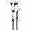 Wraps Classic Black Auriculares Tela Trenzada Negro