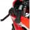 Injusa Moto Eléctrica Racing Fighter 24V Rojo/Negro
