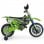Injusa Moto Eléctrica Motocross Kawasaki con Licencia 6V Verde
