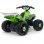 Injusa Quad Eléctrico con LIcencia Kawasaki ATV 12V Verde