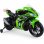 Injusa Moto Eléctrica con Licencia Kawasaki Ninja ZX10 12V Verde