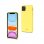 Celly Candy Funda Silicona Amarilla para iPhone 11 Pro