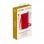 Celly Venere custodia per cellulare 16,5 cm (6.5") Custodia a borsellino Rosso