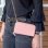 Celly Venere Bolso con Cremallera Rosa para Smartphones hasta 6.5"