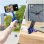 Celly SQUIDDY Mini trépied flexible pour smartphone/appareil photo/ActionCam Bleu
