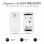Subblim Elegant Ratón Bluetooth 2400 DPI Blanco