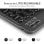 Subblim Smart Bluetooth-Tastatur, Grau