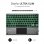 Subblim Smart Backlit Teclado Bluetooth con Touchpad Gris