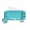 Custodia in silicone antiscivolo Nuwa blu + 2 impugnature + pellicola proteggi schermo per Nintendo Switch Lite