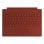 Microsoft Type Cover Signature Rojo Amapola Funda con Teclado para Surface Pro