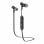 Natec NSL-1337 Auriculares Sem Fios Pretos