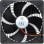 Penetratore d'aria Silverstone AP181 180x180mm Nero