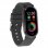 Ksix Fitness Band HR 3 Pulseira Desportiva com Monitor Cardíaco Preta