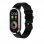 Ksix Fitness Band HR 3 Pulseira Desportiva com Monitor Cardíaco Preta