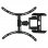 Hama Fullmotion Soporte TV 600x500 2 Brazos Negro para TV 37" a 65"