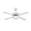 Ventilateur de Plafond avec Lumière Orbegozo CP 25132 B 70W 132cm 3 Vitesses Silencieux Mode Hiver