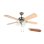 Orbegozo CT 23105 Ventilateur de Plafond avec Lumière 55W