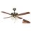 Ventilatore da Soffitto con Luce Orbegozo CT 10132 M 60W 132cm 3 Velocità Funzione Inverno