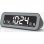 Quick Media Radio FM Despertador/Calendario/Hora y Temperatura + 2 x USB