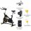 HomCom Bicicleta Estática de Spinning Profesional