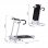 HomCom Cinta de Correr Plegable para Fitness Blanca