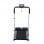 HomCom Cinta de Correr Plegable Negra/Plata