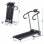 HomCom Cinta de Correr Plegable Negra/Plata