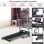 HomCom Cinta de Correr Plegable Negra/Plata